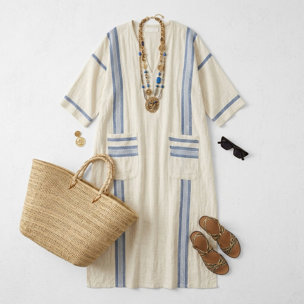 Sundresses Women with Full Length in Cream#colour_cream