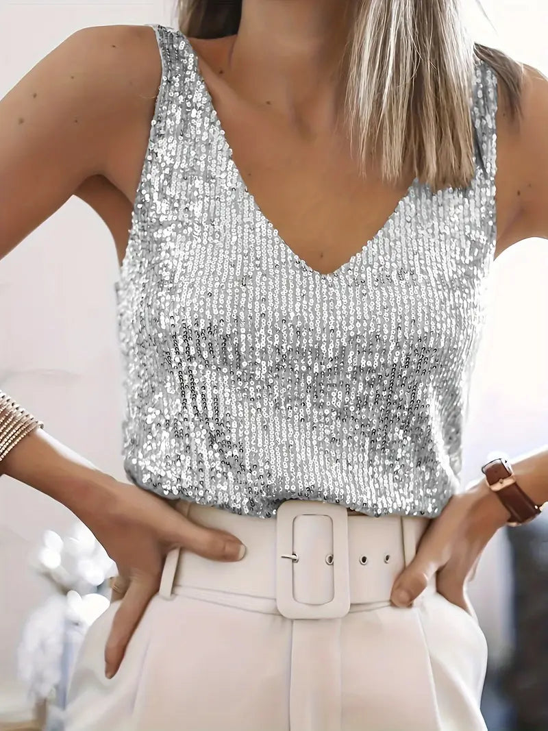 Cute Tops Women in Silver#colour_silver