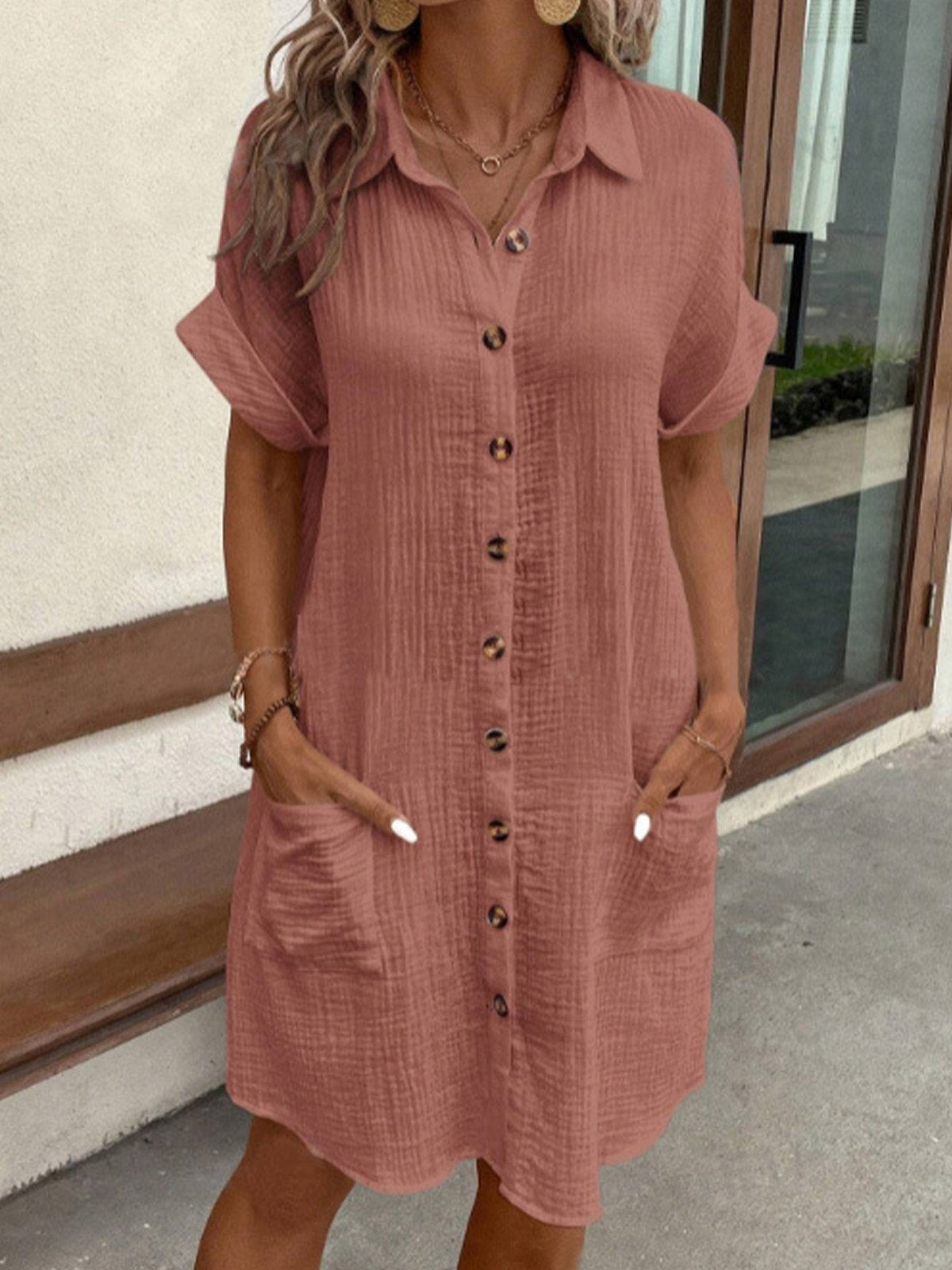 Sundress Women in Camel#colour_camel