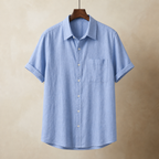 White Shirt Women in Light Blue#colour_light-blue