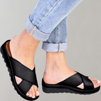 Platform Sandals Women with Relaxed Make in Black#colour_black
