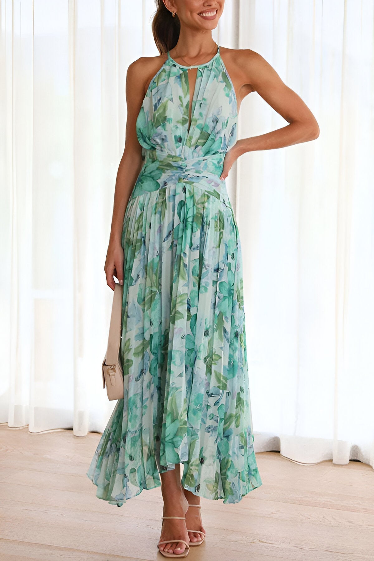 Flowy Maxi Dress Women