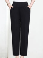 Work Pants Women in Black#colour_black